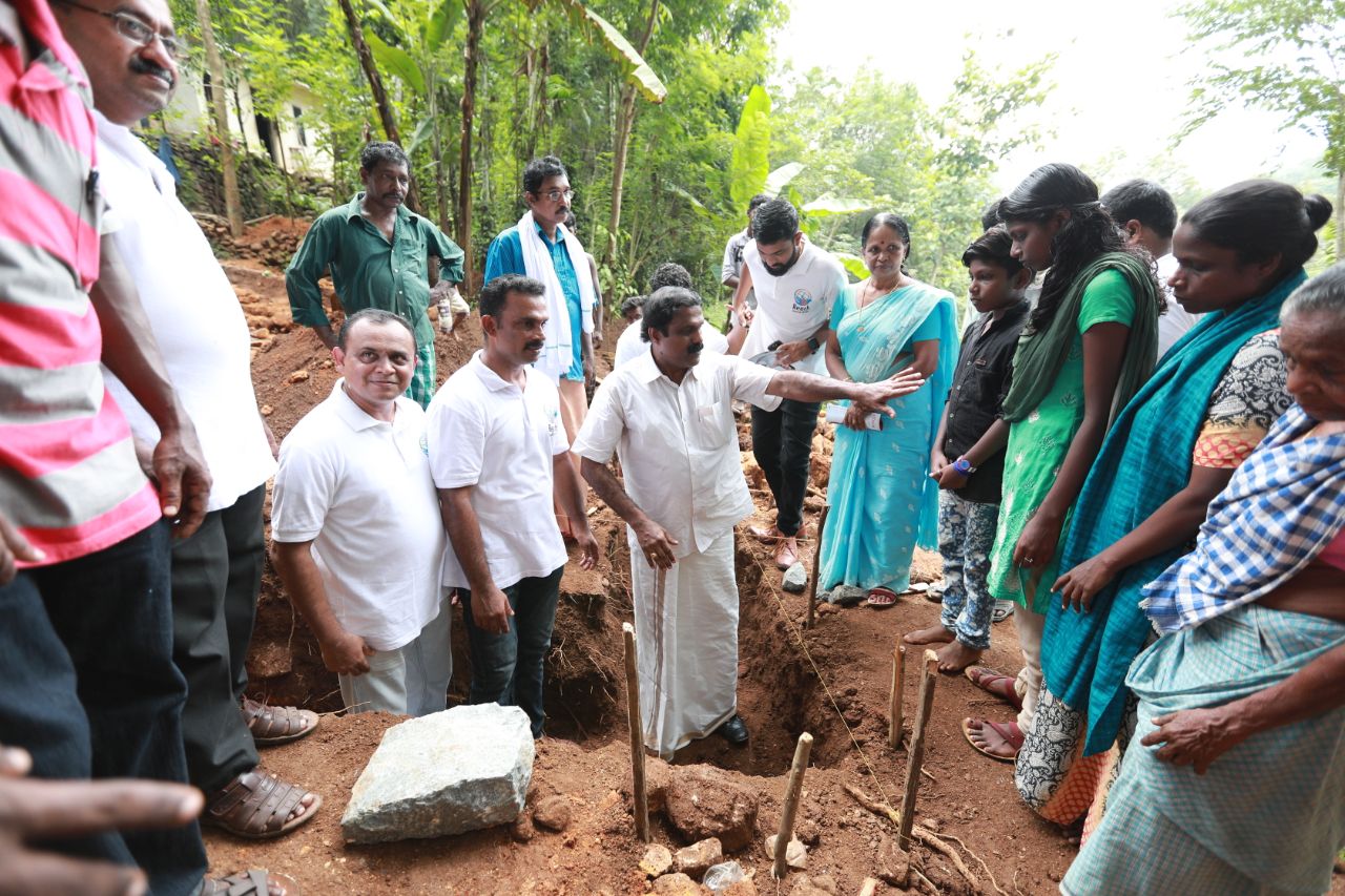 Foundation stone laid for Housing Project at Pathanamthitta