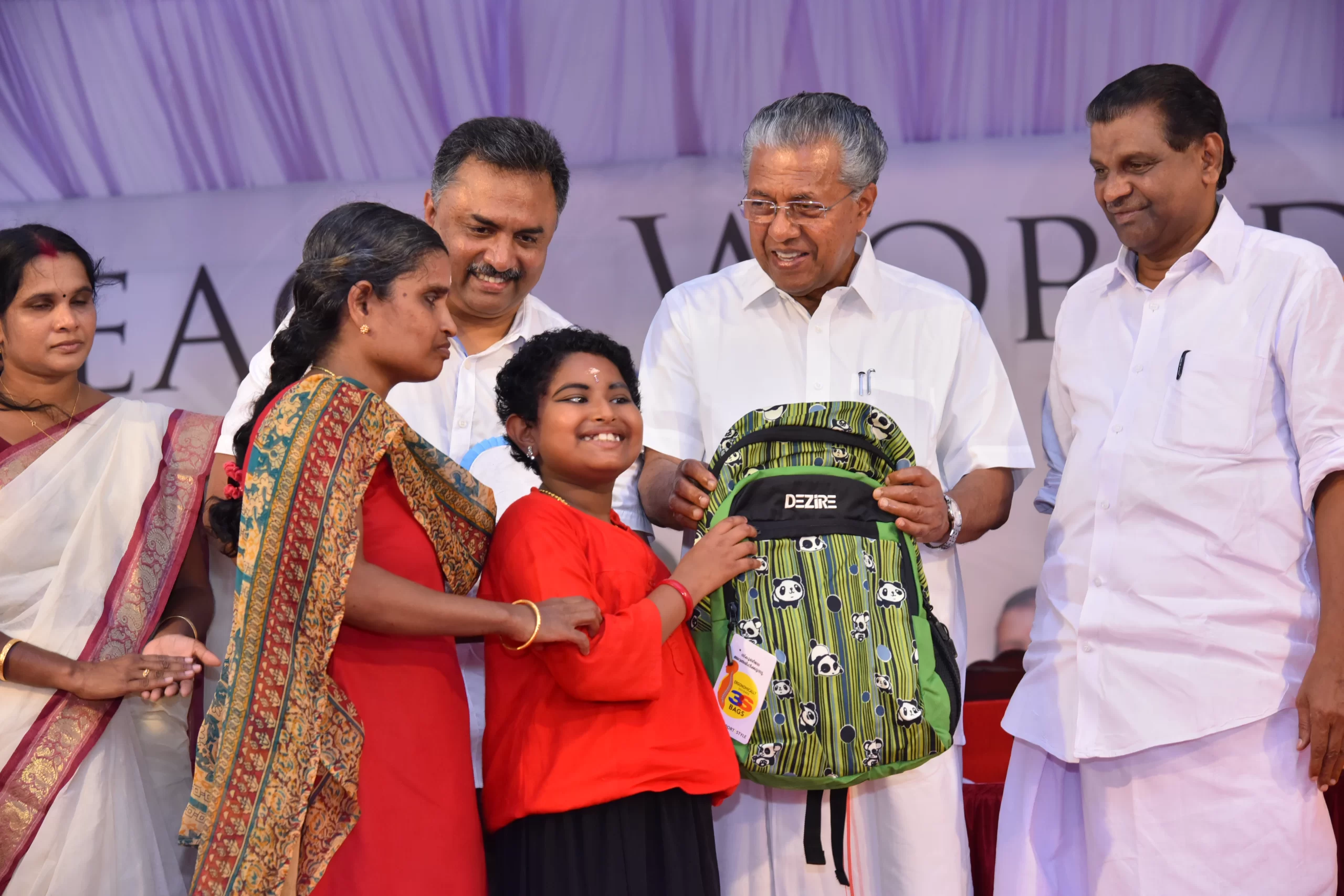 25,000 school kits distributed across Kerala, inaugurated by Chief Minister Shri Pinarayi Vijayan