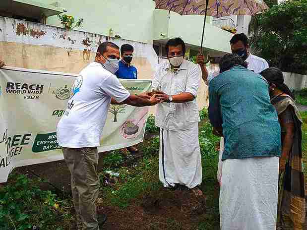 Plant a tree – Mukesh MLA